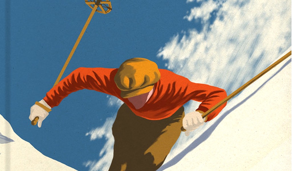 Ski travel book: Around The World in 50 Slopes by Patrick Thorne