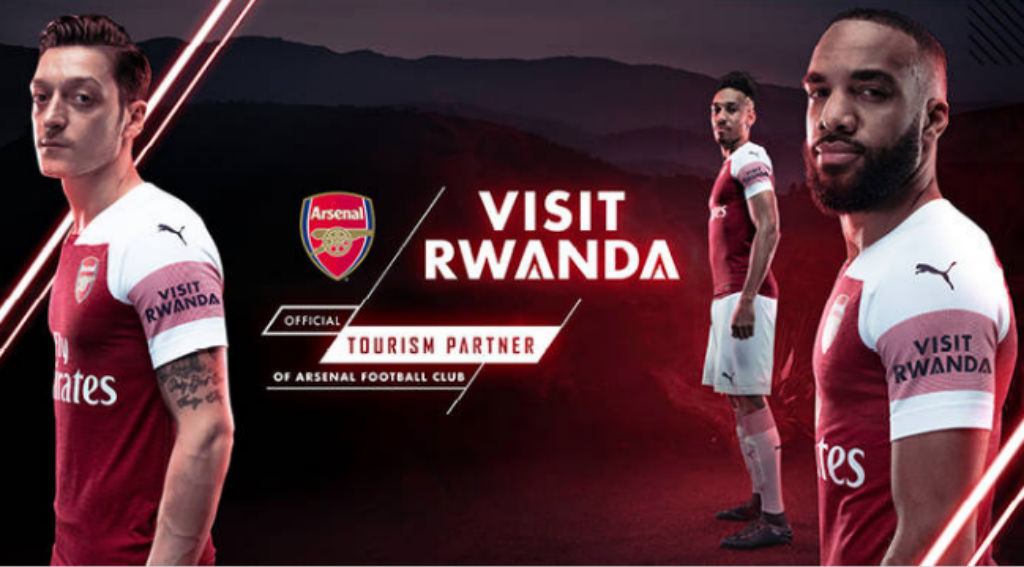 Rwanda tourism industry gets boost from Arsenal FC shirt sponsorship