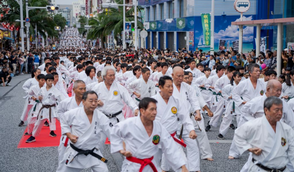 Okinawa, Japan's southernmost prefecture, is the birthplace of karate