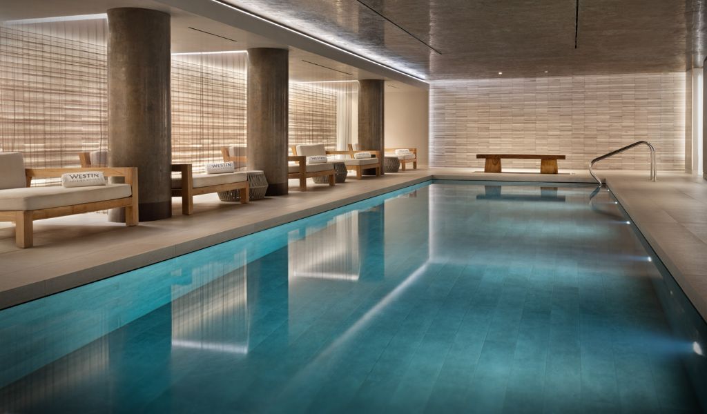 Heavenly Spa by Westin indoor swimming pool at The Westin London City