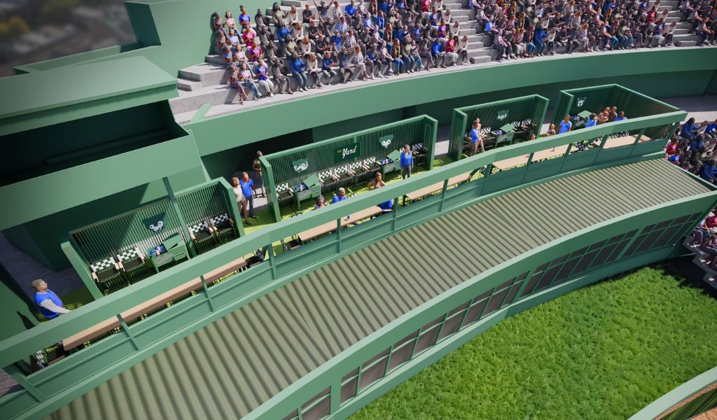 Major League Baseball team the Chicago Cubs have announced details of "The Yard" – a new fan experience at its iconic Wrigley Field stadium.