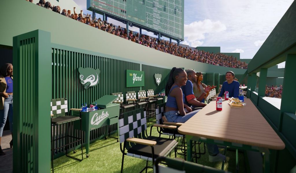Major League Baseball team the Chicago Cubs have announced details of "The Yard" – a new fan experience at its iconic Wrigley Field stadium.